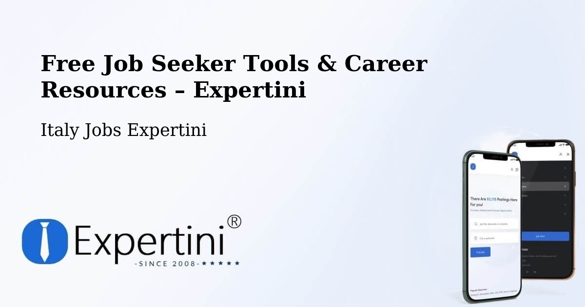 Free Job Seeker Tools & Career Resources – Nuoro - Nuoro, Italy Jobs Expertini